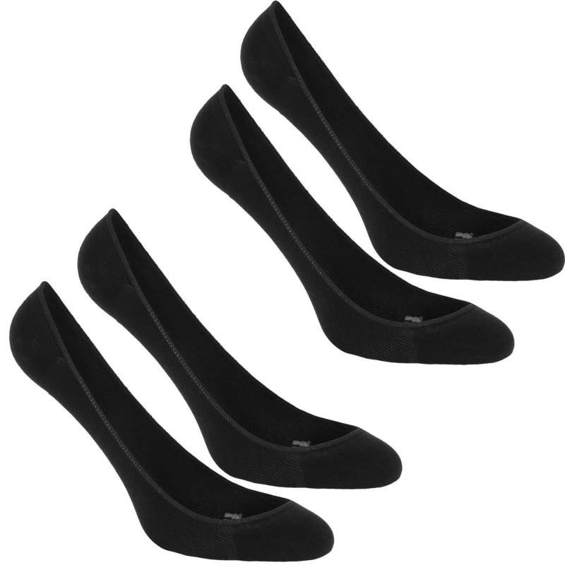 CHAUSSETTES MARCHE SPORTIVE BALLERINA FEMME BLANC (LOT DE 2 PAIRES)