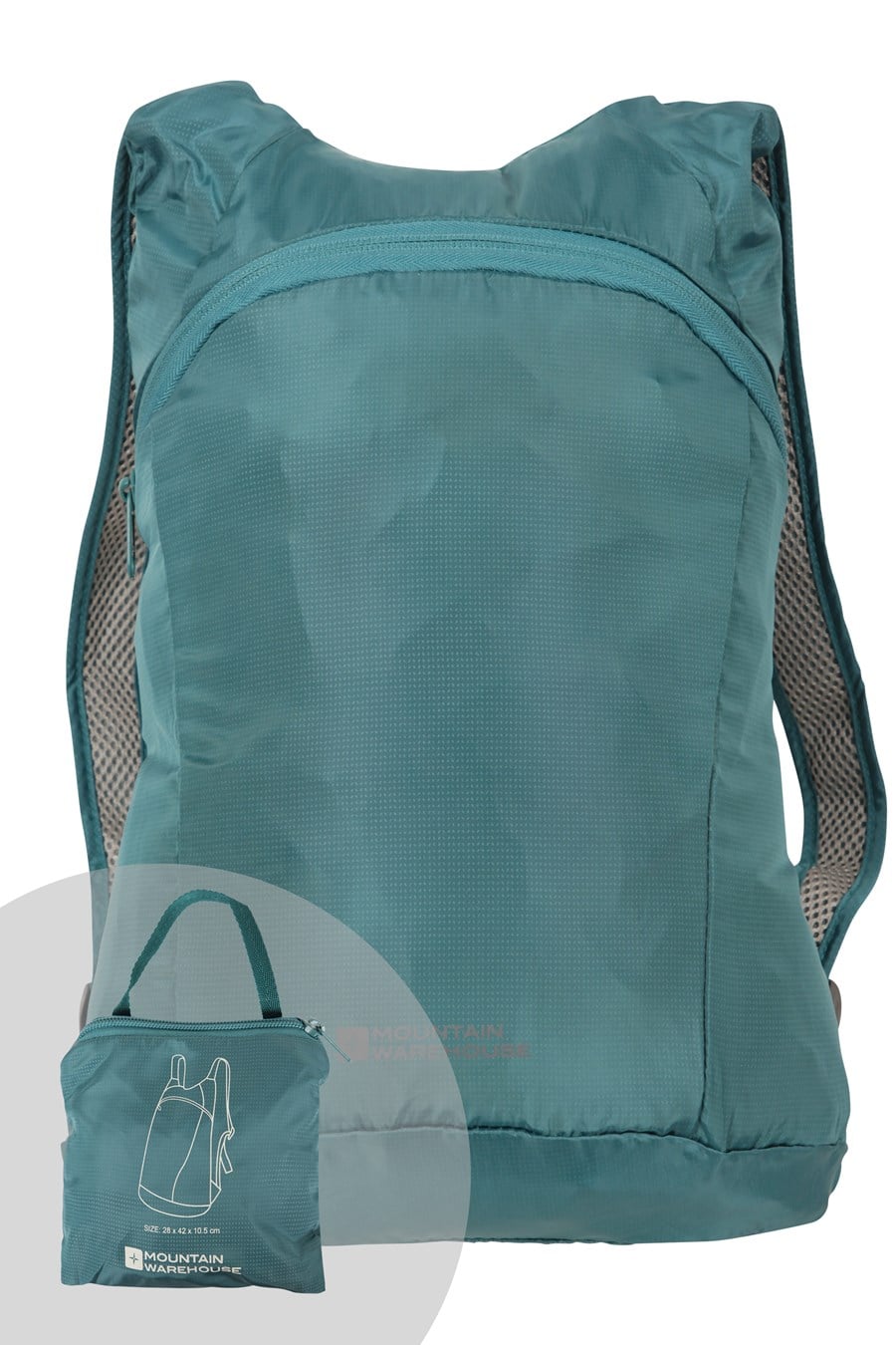 SAC À DOS TRAVEL ULTRA COMPACT 20 LITRES IMPERMÉABLE BLEU
