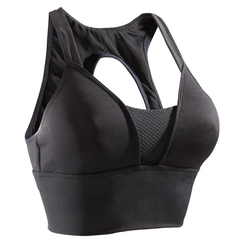 BRASSIÈRE CARDIO FITNESS FEMME PRUNE