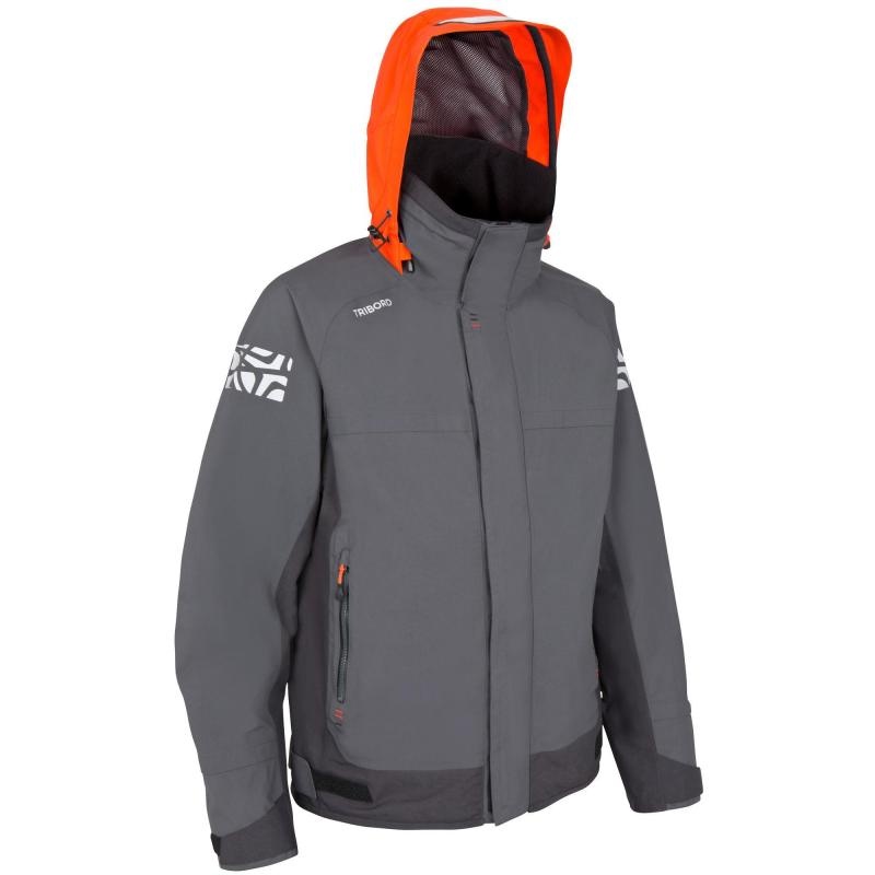 BLOUSON DE RÉGATE BATEAU HOMME RACE 500 BLEU JAUNE