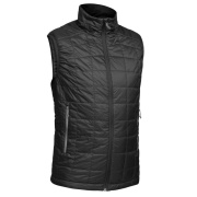 GILET DOUDOUNE SANS MANCHE TREKKING MONTAGNE TREK100 HOMME NOIR