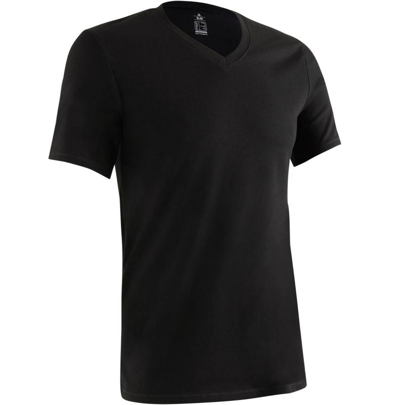 T-SHIRT COL V SLIM GYM STRETCHING HOMME – Image 9
