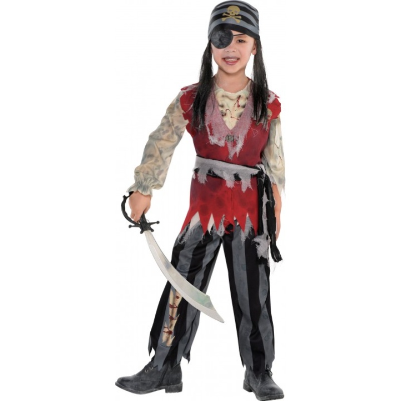 Déguisement Pirate fantôme Halloween adolescent