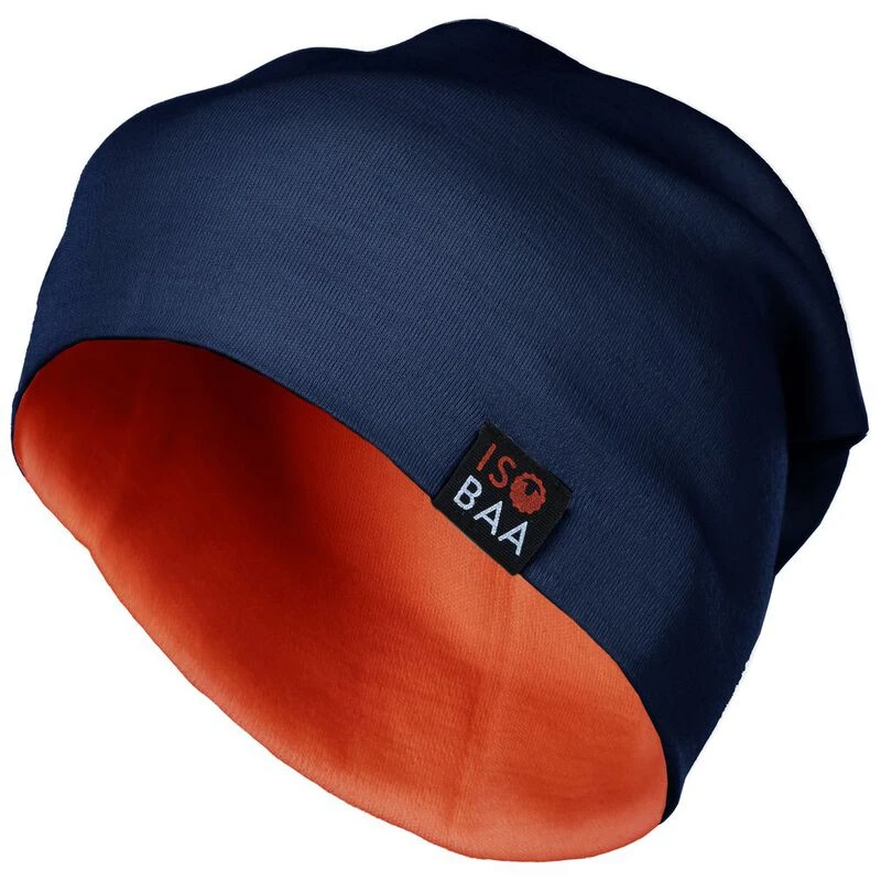 BONNET DE TREKKING MONTAGNE LAINE MÉRINOS - TREK 500 BLEU