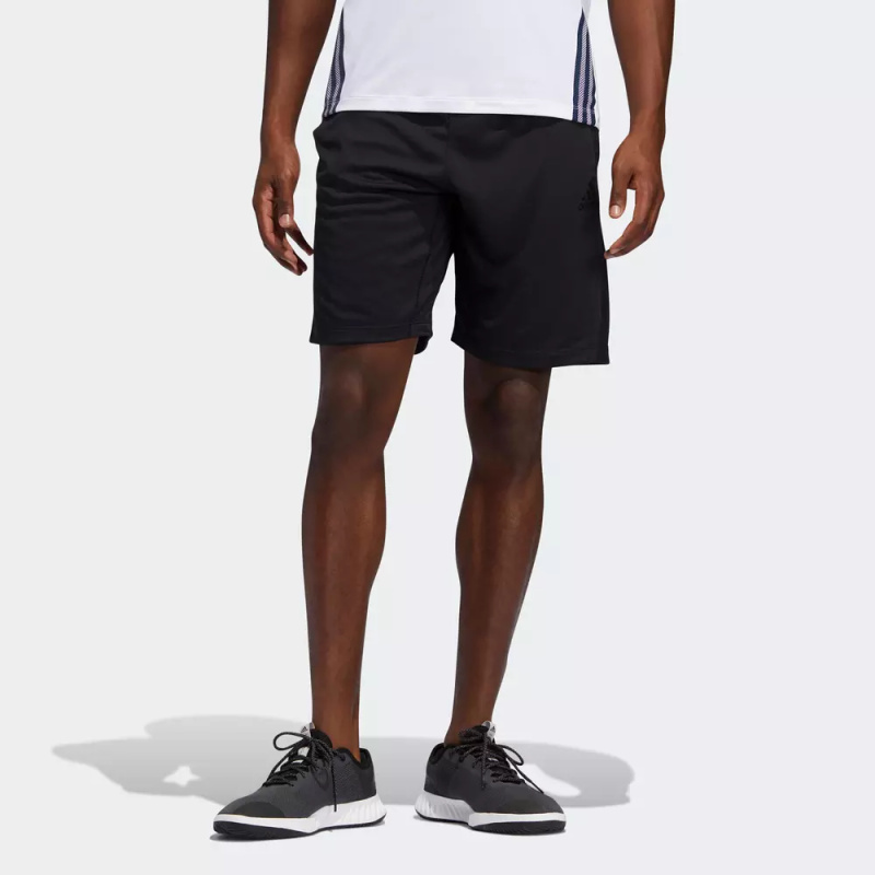 SHORT ADIDAS FITNESS CARDIO TRAINING HOMME NOIR