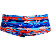 MAILLOT DE BAIN NATATION HOMME BANDEAU LARGE ROUGE