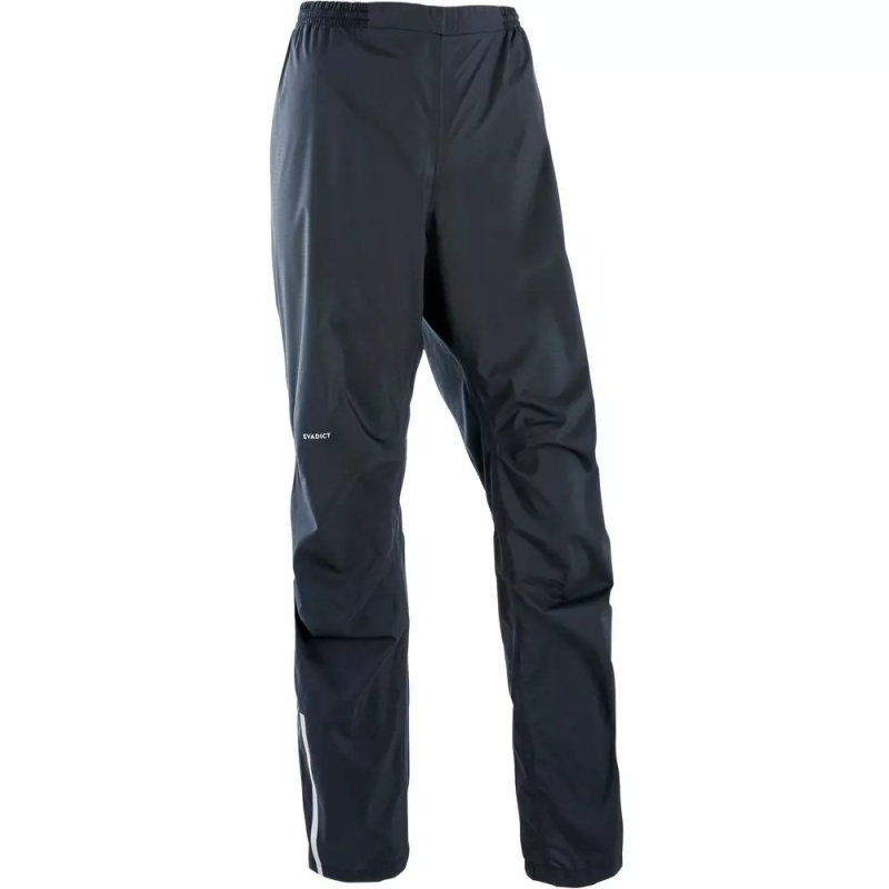PANTALON IMPERMÉABLE TRAIL RUNNING FEMME NOIR