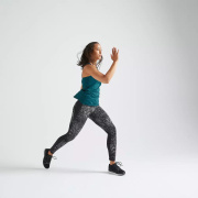 LEGGING FITNESS CARDIO TRAINING FEMME IMPRIMÉ 500