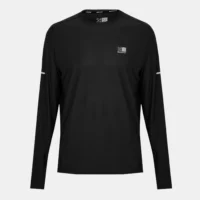 TEE SHIRT RUNNING HOMME SUN PROTECT NOIR