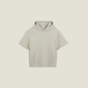 HOODIES M/C DE BOXE A CAPUCHE 100 GRIS
