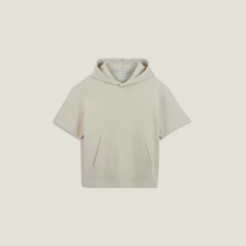 HOODIES M/C DE BOXE A CAPUCHE 100 GRIS