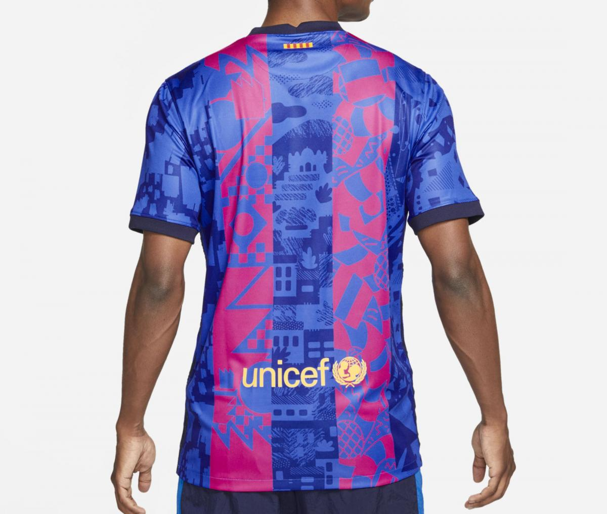 maillot fc barcelone third 2022