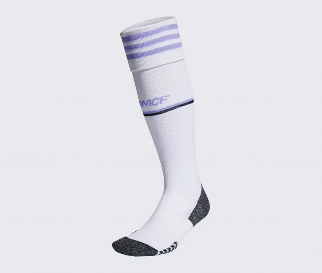 Chaussettes Officielles Real Madrid Pour Garçon - Taille 36-42 - Haute Tige, Confort Coton