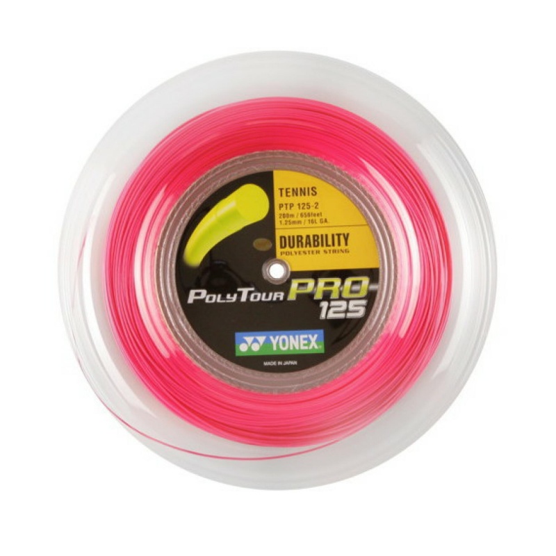 Cordage Yonex Polytour Pro 125