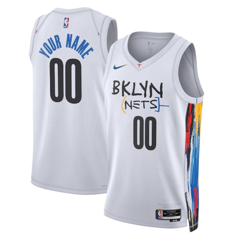 Milwaukee Bucks AS Roma Nike City Edition Swingman Maillot 22 - Personnalisé - Homme