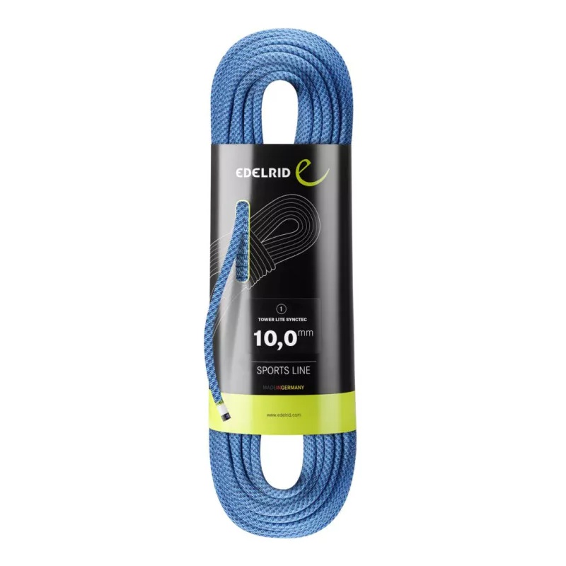 Edelrid Tower Lite Synctec 10,0 mm - Corde escalade | Hardloop