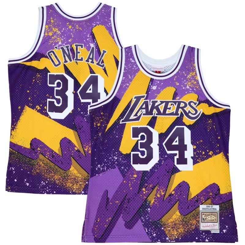 Maillot Los Angeles Lakers Hyper Hoops Swingman - Shaquille O'Neal Par Mitchell & Ness