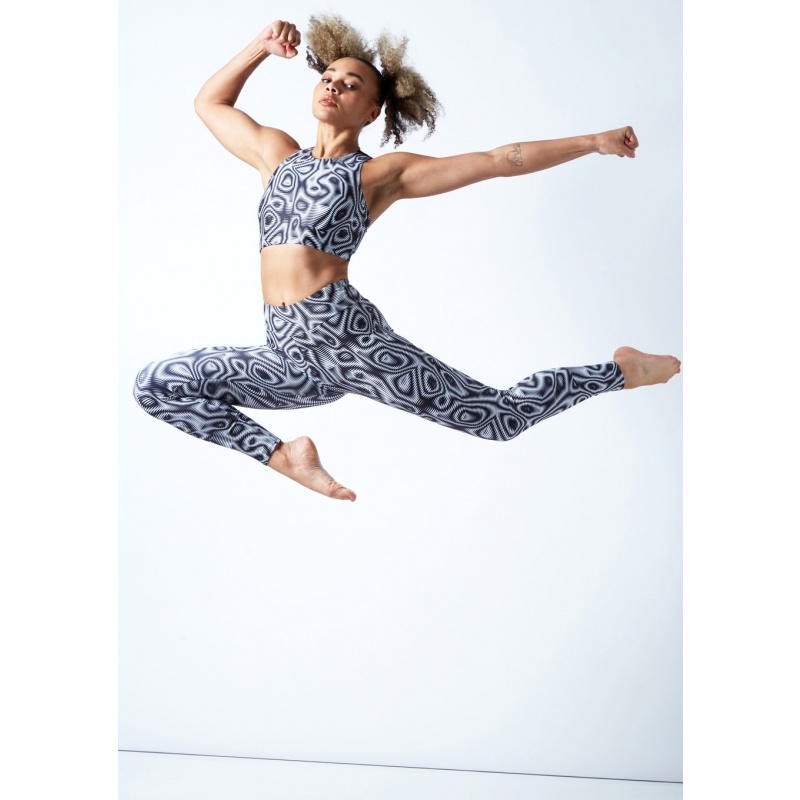 Crop Top Dos Bretelles Croisées Move Dance Stellar - Dimensions