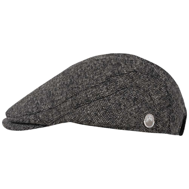 Capuchon plat "Mill-Wall" noir