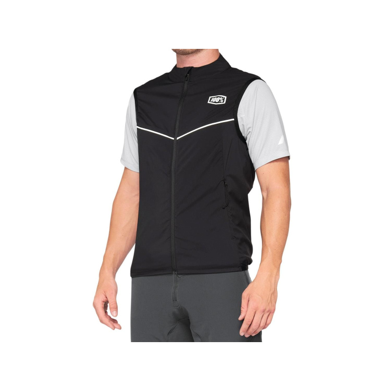 GILET VTT XC RACE NOIR SLIM FIT