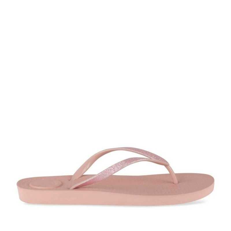 Tongs ROSE Femme motif Uni A enfiler